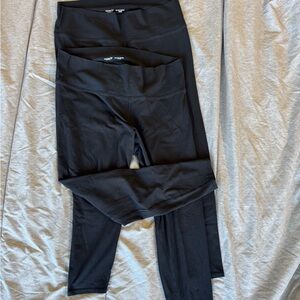 Old Navy Black High-Waist Leggings Duo - Women's